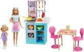 Barbie Chelsea World Chelsea Doll with Baking Kitchen Accessories & Playset for Kids Ages 3+